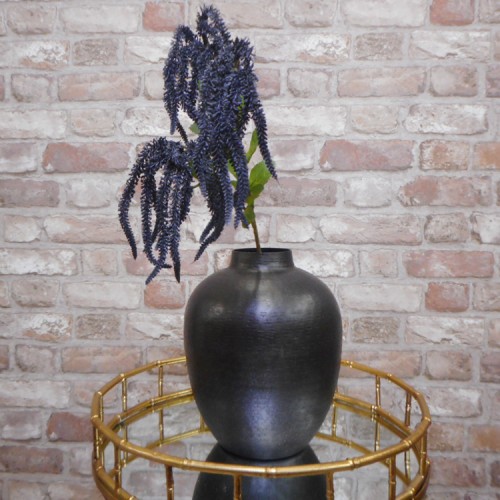 Artificial Amaranthus Slate Blue 66cm Artificial Flowers